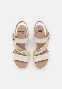 Jana Platform sandals - beige