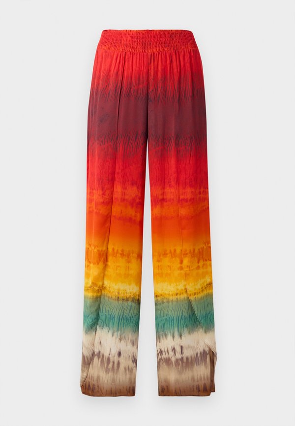 LARISSA OPEN - Trousers - crystal tie dye3