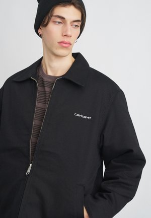 MODULE SCRIPT JACKET - Ελαφρύ μπουφάν - black/white