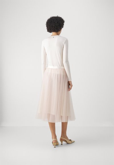 Ida Sjöstedt FLAWLESS SKIRT - A-vonalú szoknya - warm beige