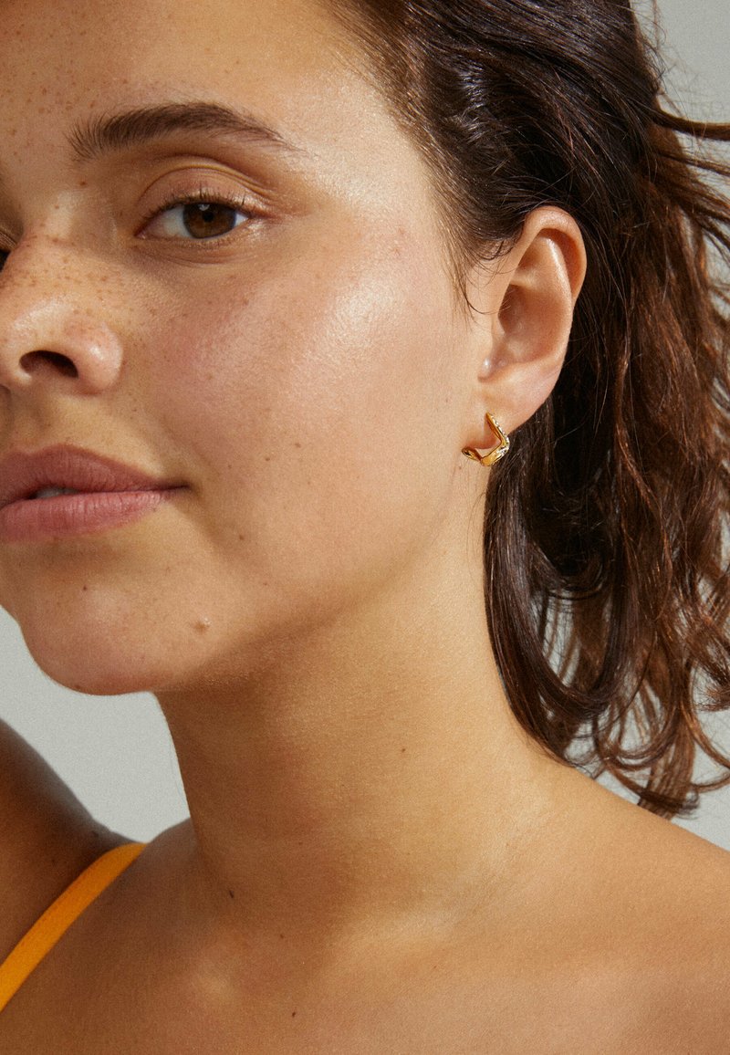 Pilgrim EVRA - Pendientes - gold plated