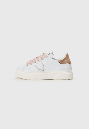Sneakers laag - white/old pink/silver-coloured