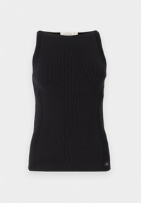 LABEL SWEATER - Topper - black