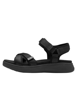 Tamaris Sandalen met plateauzool - black