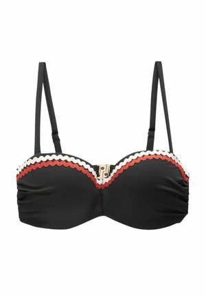 Next SHAPING WIRED - Haut de bikini - black contrast rik rak