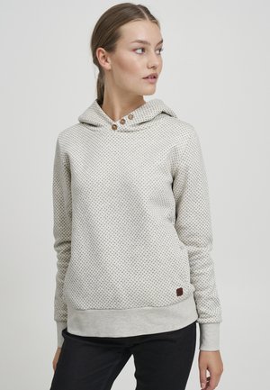 VERA - Sweat à capuche - oyster grey melange