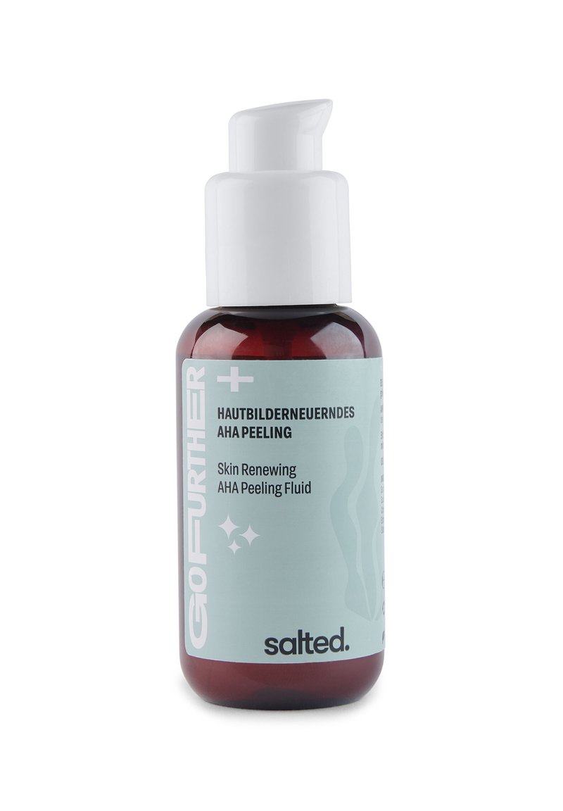 salted. - SKIN RENEWING AHA PEELING FLUID - Ansiktsskrubb och peeling - Fragrance-Free, Förstora