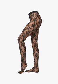 Sélectionné, schwarz c pizzo nero