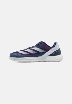 adidas Performance DEFIANT SPEED 2 CL - Clay court tennis shoes - dark blue/footwear white/halo blue