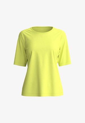 Calida, LATE BLOOM M&M KURZARM-SHIRT - Haut de pyjama - lemonade green