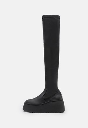 Botas de tacón - black