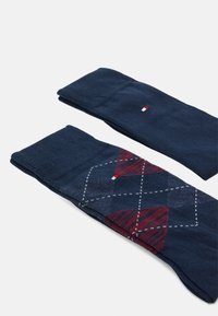 Tommy Hilfiger MEN SOCK 2 PACK - Meias - navy/rouge