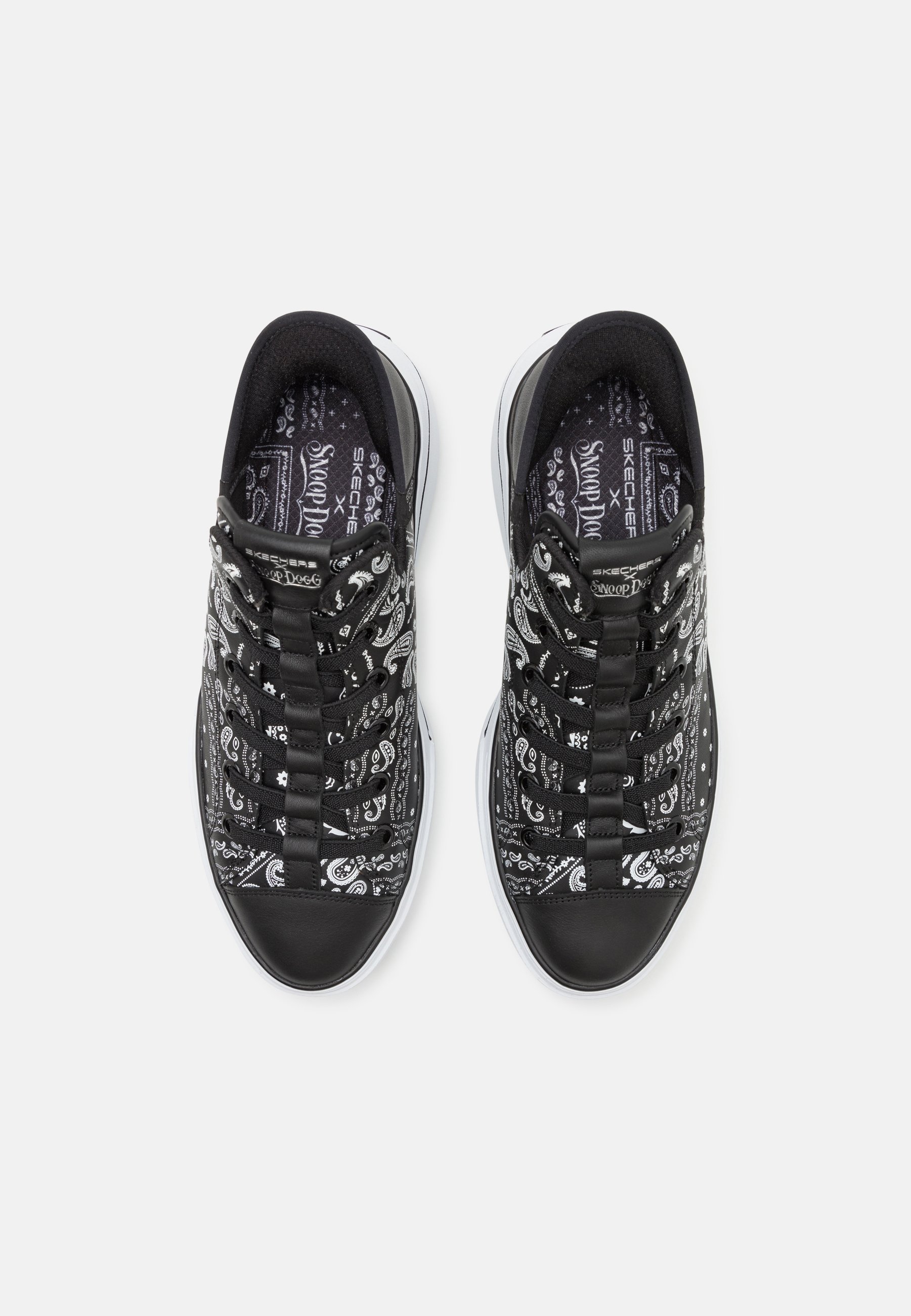 Skechers SNOOP ONE - Sneakers low - black/white/negru - Zalando.ro