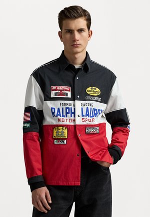 Polo Ralph Lauren RACING OVERSHIRT - Könnyű dzseki - black