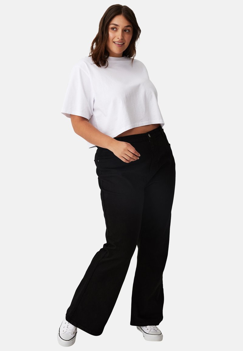 Cotton On Flared Jeans zwart