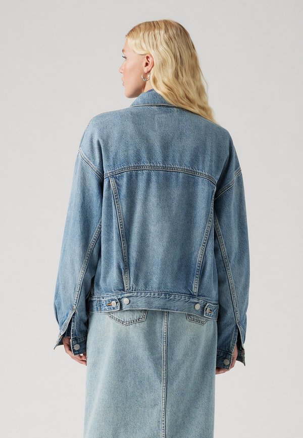 90S TRUCKER - Denim jacket - soft as butter mid3