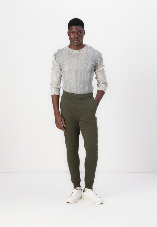 CORE CUFFED - Tracksuit bottoms - khaki2