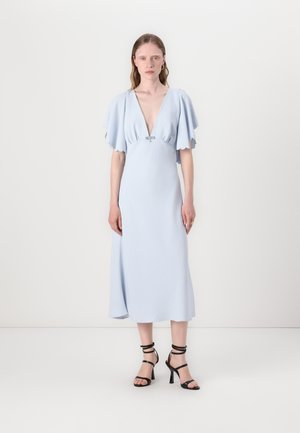 WOMENS DRESS - Jersey dress - sky blue