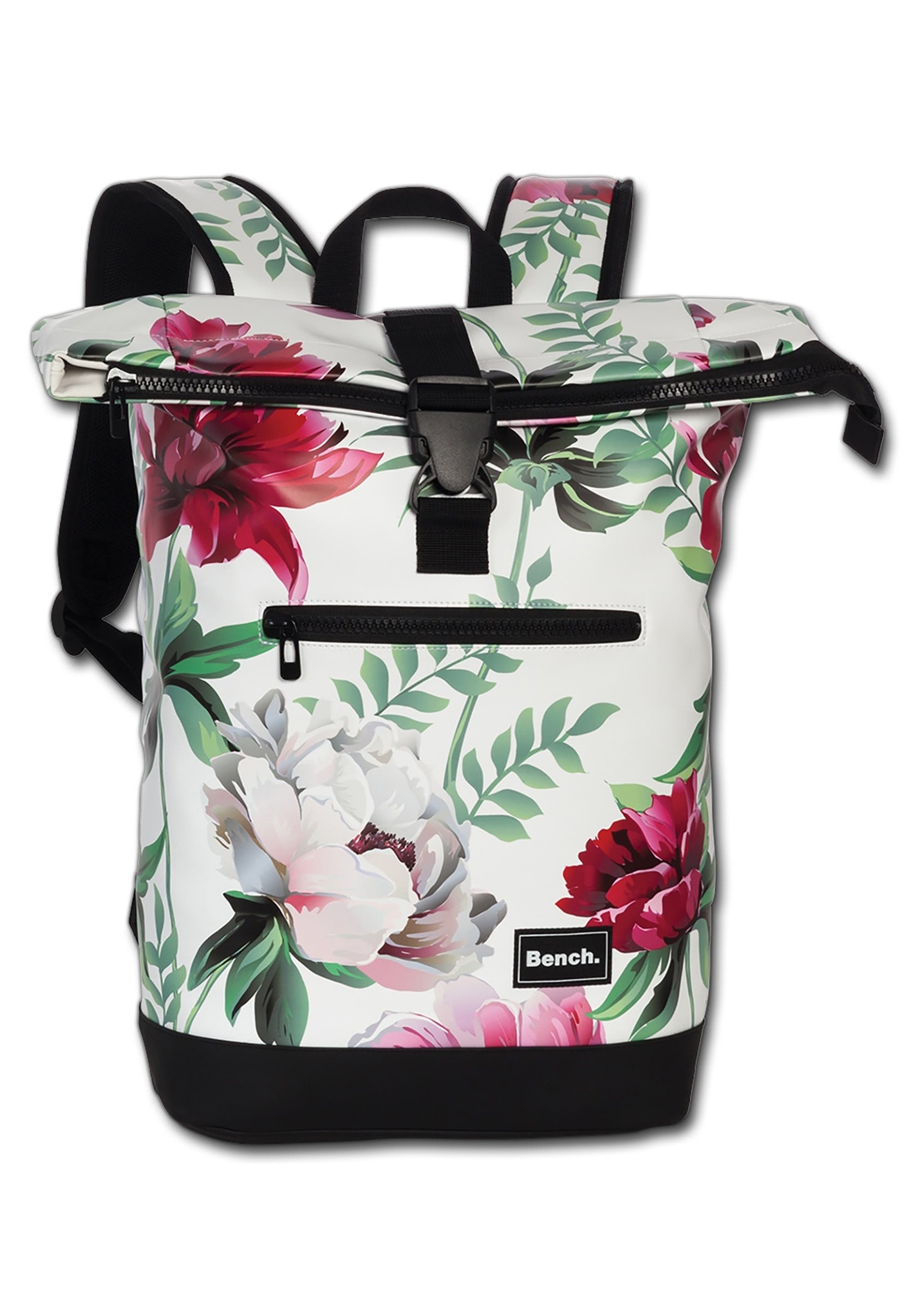 Grafoplás Flacher Rucksack 'Leopard' 36x47 Cm - Mit Außentasche & Kordelzug, Für Schule & Freizeit