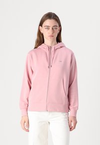 GANT SHIELD ZIP - Sweatjakke - dusty pink