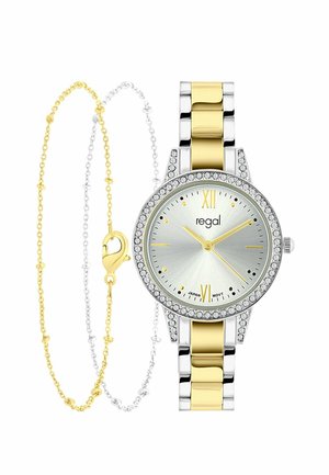 SET MIT KOSTENLOSEM ZWEIFARBIGEM - Horloge - silver coloured