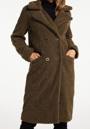 Halflange jas - olive