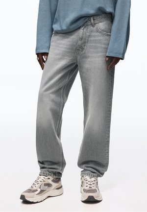 Bershka, STRAIGHT-LEG - JEANS - Jeans Straight Leg - grey