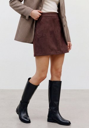 Vero Moda, VMDONNADINA SHORT - Minijupe - coffee bean