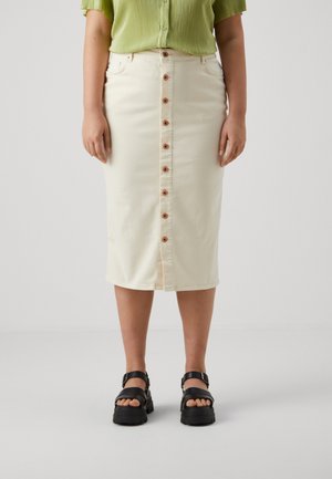 Marina Rinaldi DETROIT - Pencil skirt - bianco