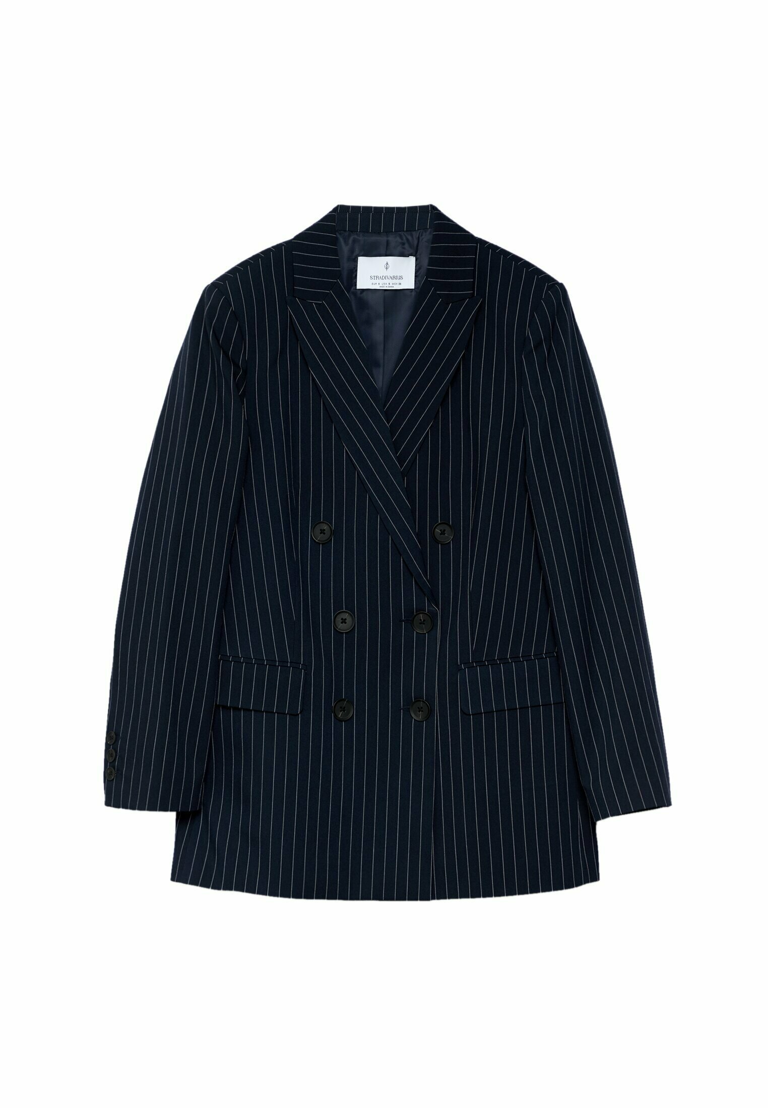blazer stripe stradivarius