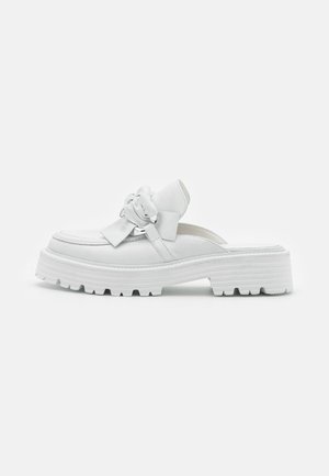 Mules à talons - white