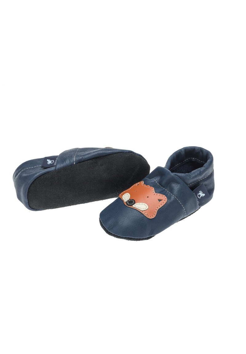 Kinder Sneaker | Pantau Krabbelschuh blau / orange/blau - VH73068 Kinder Sneaker | Pantau Krabbelschuh blau / orange/blau - VH73068