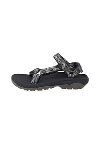 Sandals - black denim