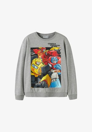 Name it, SWEATSHIRT TRANSFORMERS - Sweatshirt - grey melange
