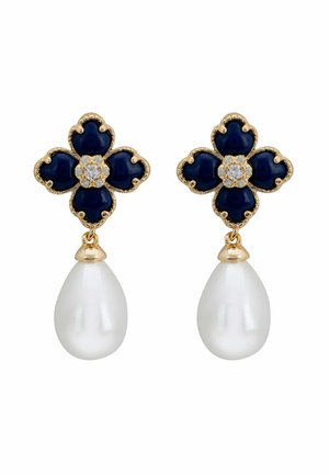 Earrings - blue