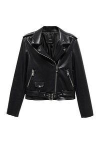 GIFT - Kunstlederjacke - black