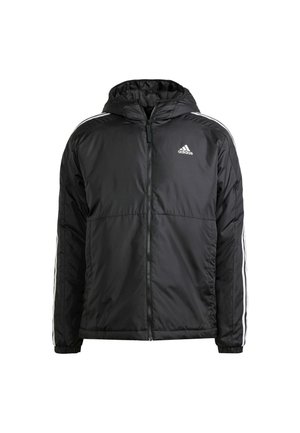 adidas Sportswear ESSENTIALS 3-STRIPES INSULATED HOODED - Chaqueta de invierno - black