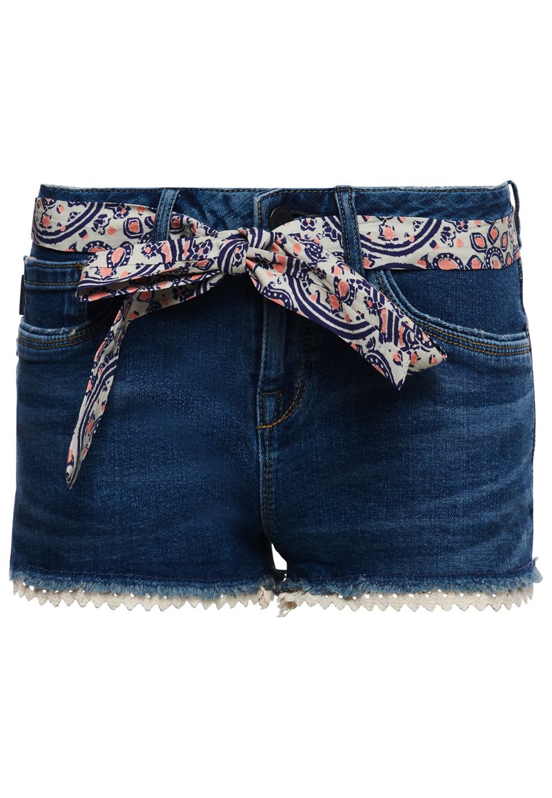 Superdry & Co Jeansshort lichtblauw denim