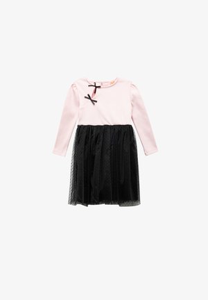 Koton LONG SLEEVE - Strickkleid - pink