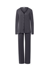 Hanro UNA SET - Pyjama - black pearl