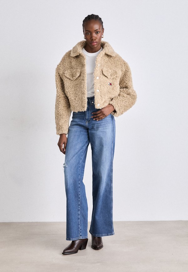 CLAIRE - Wide Leg - denim dark3