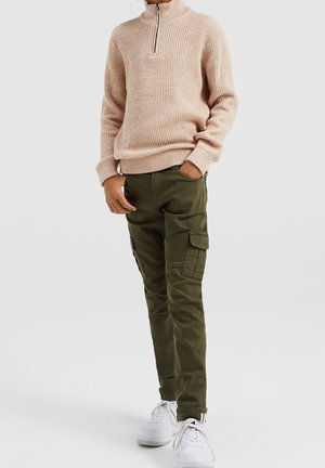 WE Fashion, Jeans Skinny - khaki