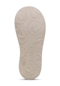 Bílá gumová vložka se strukturovaným povrchem, na kterém se opakuje vzor loga a kruhové akcenty, označená číslem 20.