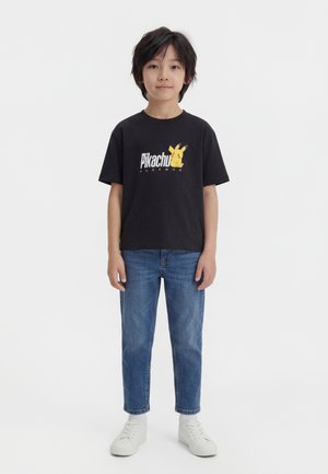 OSJPOKEMON LIFE  - Tricou cu imprimeu - jet black