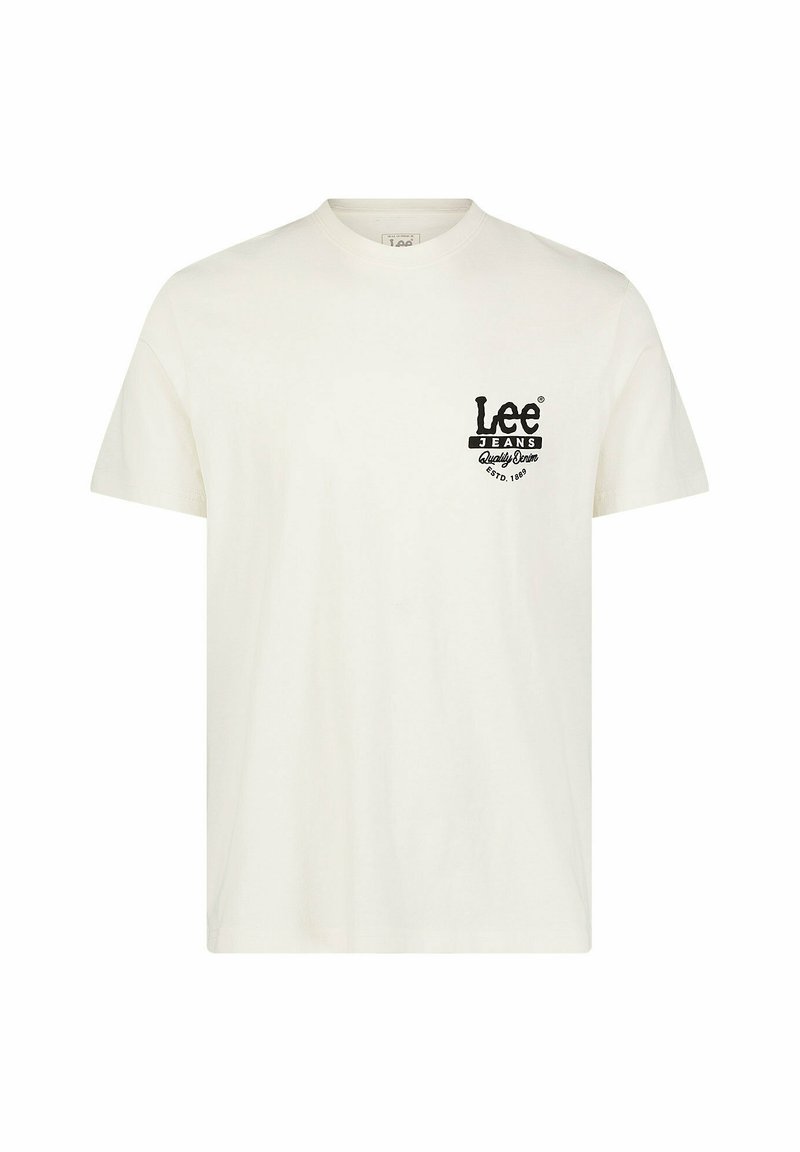 Lee T-shirt print crème