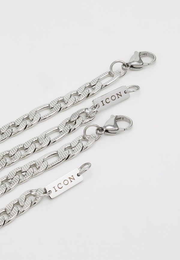 FIGARO CHAIN BRACELET AND NECKLACE GIFT UNISEX SET - Bracelet2