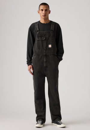 Levi's® Workwear, LOOSE OVERALLS - Дънков гащеризон - darkly wash overall ml