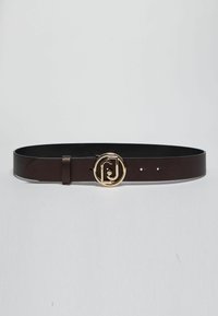 LIU JO WITH LOGO BUCKLE - Pásek - dark brown