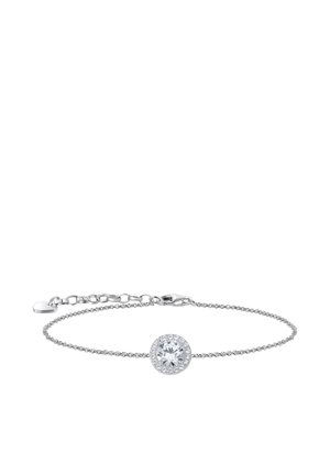 MIT HALO-UND STEINEN - Armband - silberfarben/weiß