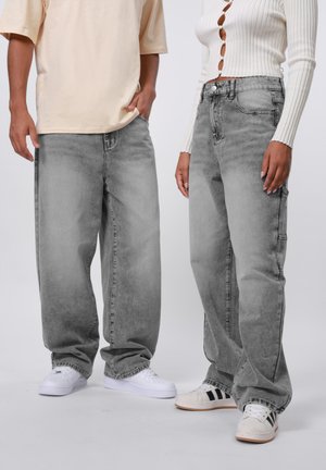 UNISEX - Baggy Jeans - grey